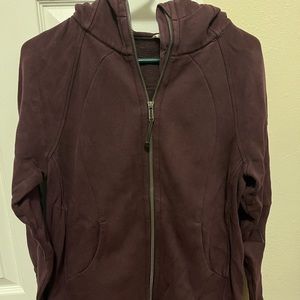 Lululemon Purple Full Zip Sweatshirt